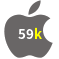 Aplicativo 59k para iOS